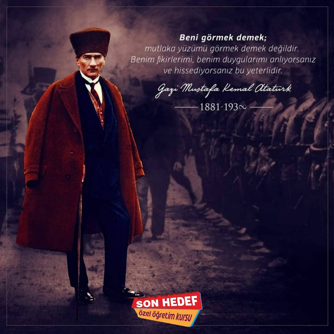 SonEgitim's tweet photo. Açtığın yolda, gösterdiğin hedefe durmadan yürüyeceğimize ant içeriz. Cumhuriyetimizin Kurucusu Mustafa Kemal Atatürk’ü ölümsüzlüğünün 82. Yılında saygı, minnet ve özlemle anıyoruz.

#10Kasım
#Atamİzindeyiz
#sonhedefeğitimkurumları https://t.co/PPSxr2IzPC