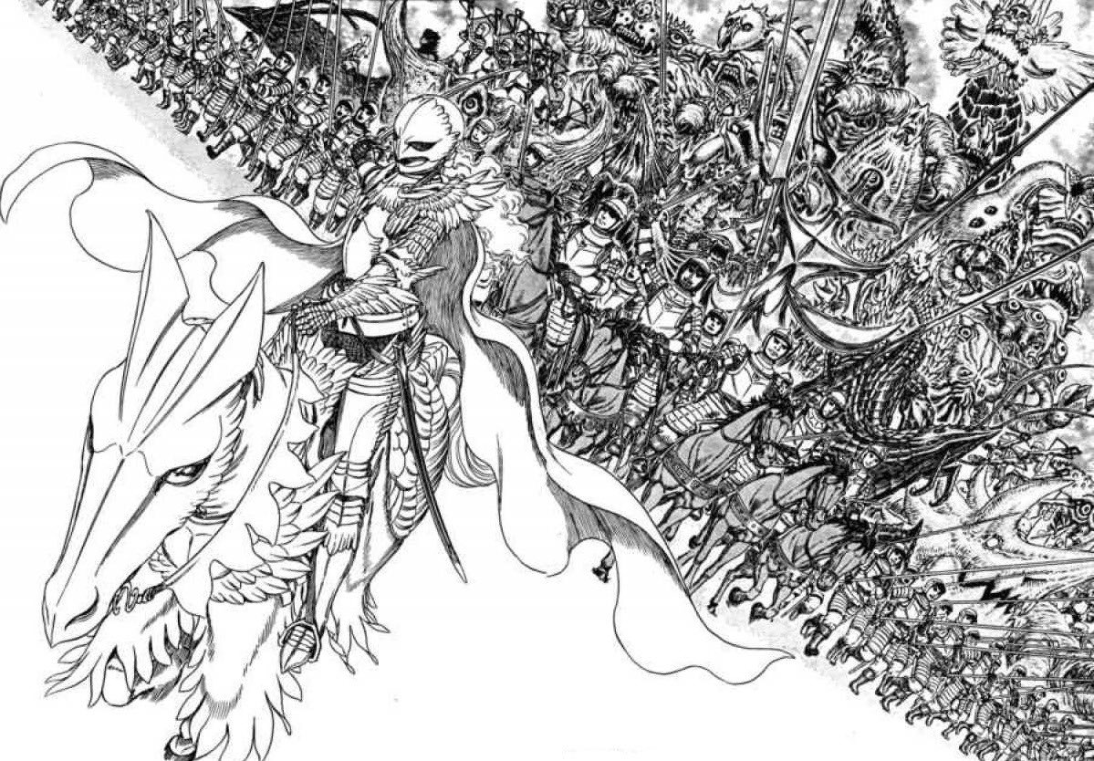 7) quel est ton membre préféré de la troupe du faucon après l’âge d’or ? ( hormis Griffith )