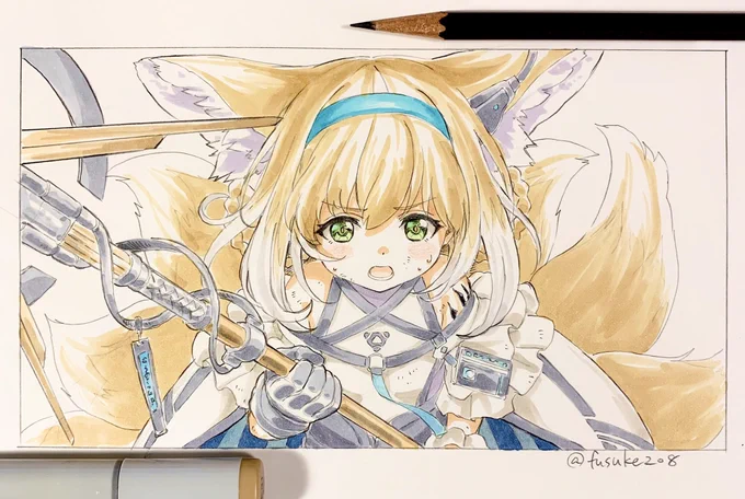 「待っててください!」 #アークナイツ 