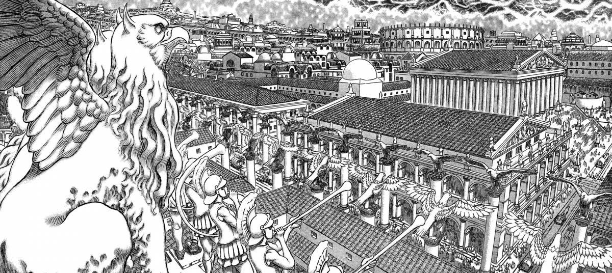 15) A choisir tu préférerais voyager avec guts ou vivre à falconia ?