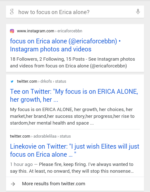MrsSekete's tweet photo. Some Elites need to visit their innermost search engine until it gets into their thick skulls to FOCUS on Erica a😖 🔽
#AmbitiousErica
#EricaxElitesMag
#EliteMag https://t.co/c5OKE4ZdMG