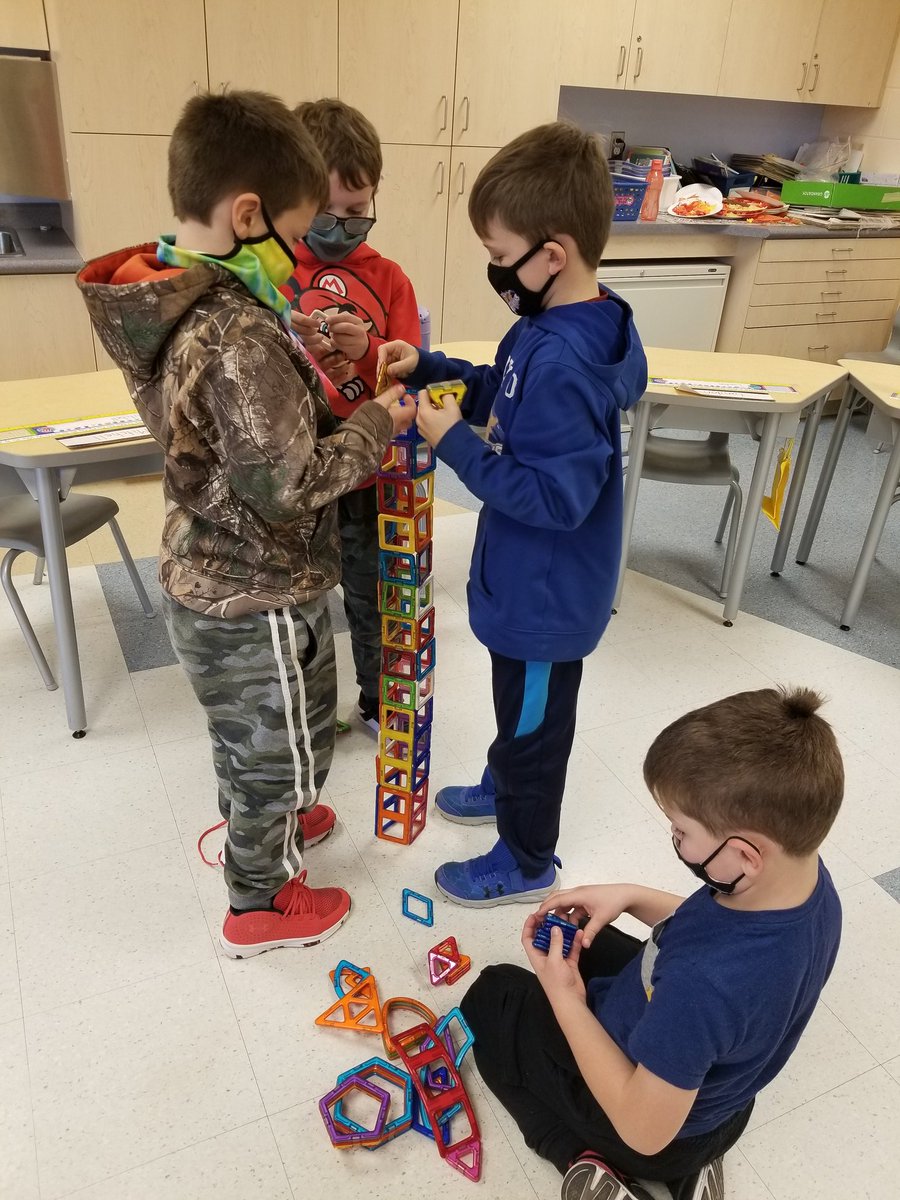 steampei's tweet photo. Some creative structures and tallest towers being built for our Magformers Math workshops in Souris today @PSBPEI @EducationPEI Thanks to @RotaryChtown for funding! https://t.co/1JNkBYKsTV