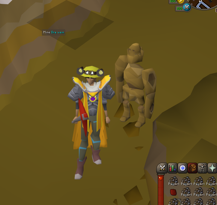 Chesca_OSRS's tweet photo. Sooo errrr, you'll never guess what.... I only blady got the mining pet https://t.co/g0TXyO8qmm