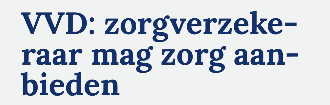 VVD van <a href="/MinPres/">Dick Schoof</a> zorgverzekeraars mogen zelf zorg gaan bieden en vergoeden dan echte zorg niet meer? Data mag ook naar zorgverzekeraar #zorg #politiek #vvd #achmea #menzis #cz #vgz #zorgenzekerheid skipr.nl/nieuws/vvd-zor…