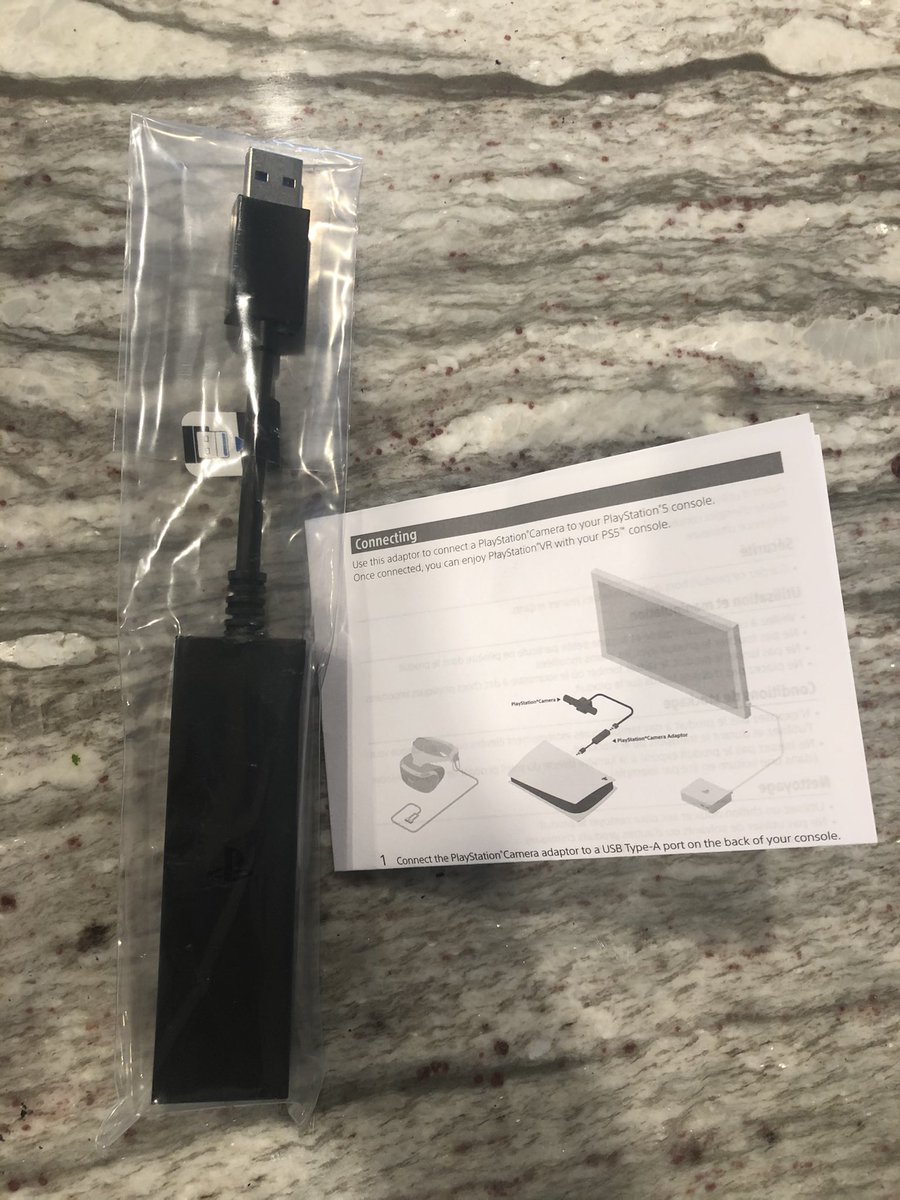 mdls0's tweet image. Thanks @sony for sending the #ps5 #psvr camera adapter. One step closer. Hope my console ships soon.