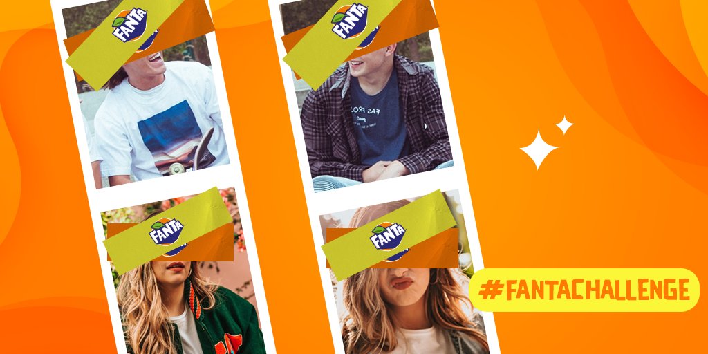 Fanta_Esp's tweet photo. Lo sabemos: los lunes son muy pero que muy duros... Así que nunca está de más darles vidilla con un #FantaChallenge 😎. ¿Cuántas pegatinas de botella de #Fanta eres capaz de ponerte en la cara? #FantaByUs #Challenge https://t.co/YzRRxo2JfF