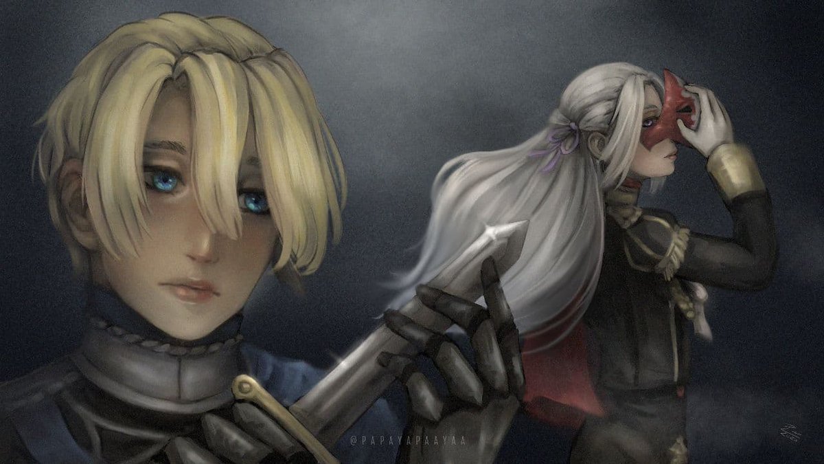 papayapapayaa's tweet photo. #dimigardweek Day 6: Dagger/Masks
"This dagger... it's the same dagger I gave to her... Why does the Flame Emperor have it?"
#dimigard #ディミエデ https://t.co/TpvREHTUSG
