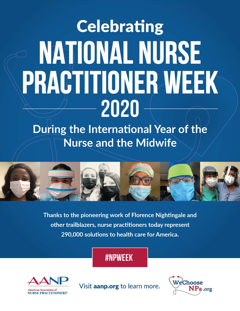 OregonNurses's tweet photo. It's National #NPWeek and we're recognizing and celebrating Oregon's outstanding NPs!
NP Fact: Patients who choose primary care NPs have fewer emergency room visits and shorter hospital stays--meaning healthier, happier patients who save ⏰and 💲. #NPOregon #OregonNPs https://t.co/MopL0c9mBz
