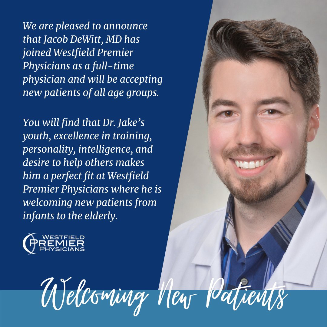 WestfieldDocs's tweet photo. Do you know someone who would love Direct Primary Care as much as you do?  Dr. DeWitt would love to meet them! https://t.co/GWxgXZiFSP