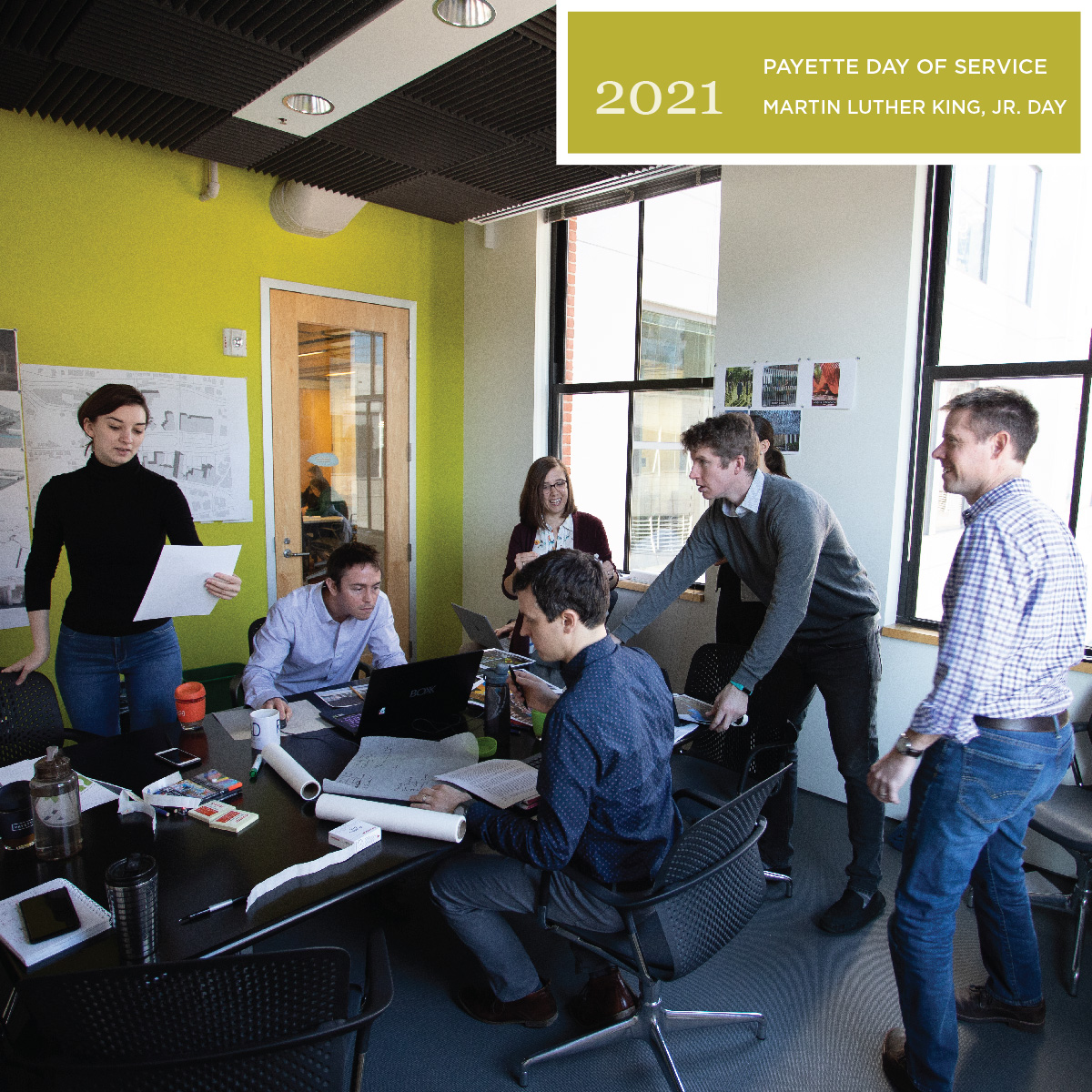 payettepeople's tweet photo. Don't forget! Payette's 3rd annual #dayofservice is coming soon. #probono design services for Boston area #notforprofit organizations. #DOSPayette #PayetteMLK2021 #payetteforward. Submit by October 13th, application here: https://t.co/IWN9fMcClK https://t.co/kPdd772L58