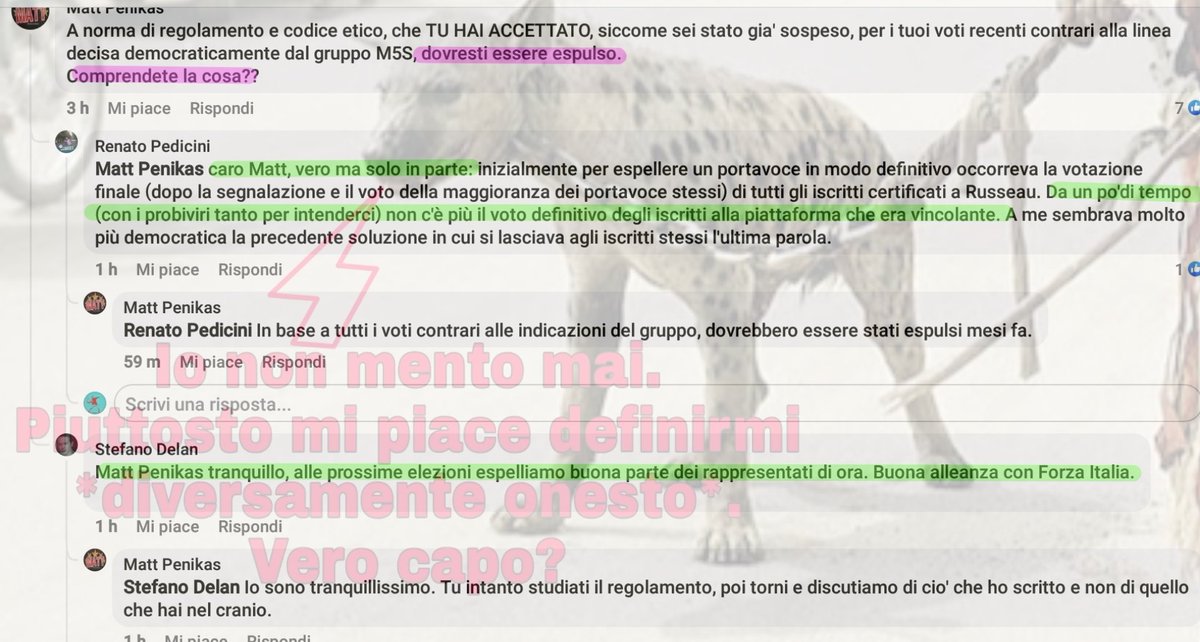 MarceVann's tweet photo. Incredibile come chi non si sottometta alla linea politica di #MonicoP., diventi di volta in volta #traditore #leghista #destrorso #troll #profilofake #bugiardo. 

Oggi tocca a: "Devi tacere, perchè dovresti essere espulso"!1!1!1!.

Ancora più incredibili le sberle che prende.🙈 https://t.co/NEQsFzRPzD
