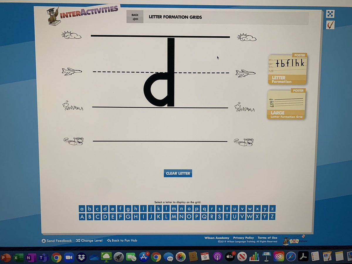 iacono_debbie's tweet photo. These kindergartners are impressive! ๐ Practiced correct letter formation in Fundations today. Loved using the components of the Wilson #FunHub. ๐โ๏ธ๐ @NicoleMussara @MathWithMrsM @CMSmtolive https://t.co/pXJXwFUgVx