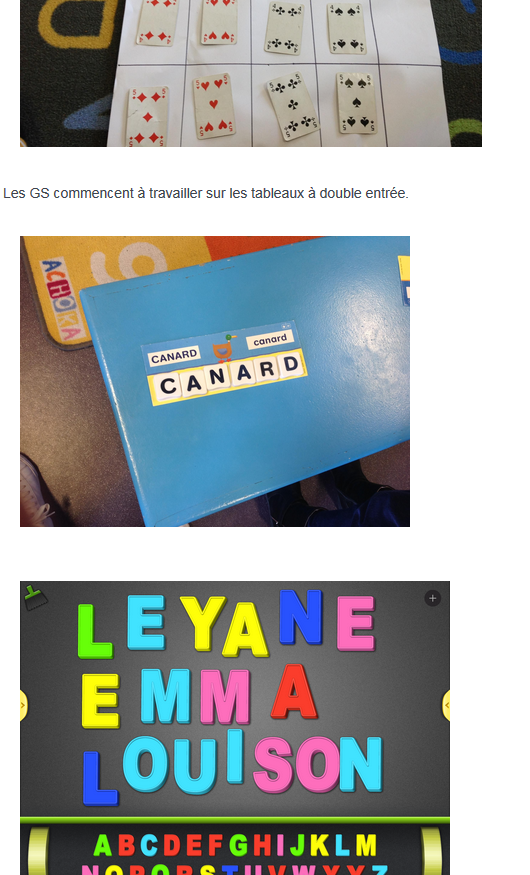 EmilieCollet2's tweet photo. @ONE_ecole Wiki des savoirs: expliquer le travail fait en classe pour donner du sens/ouvrir la classe aux parents. Photos-enregistrements sonores-textes.
@apprentilangues Premières productions de phrases écrites, illustrées, enregistrées dans le cahier d'écrivain @ONE_ecole . https://t.co/nXtVNFxvWY