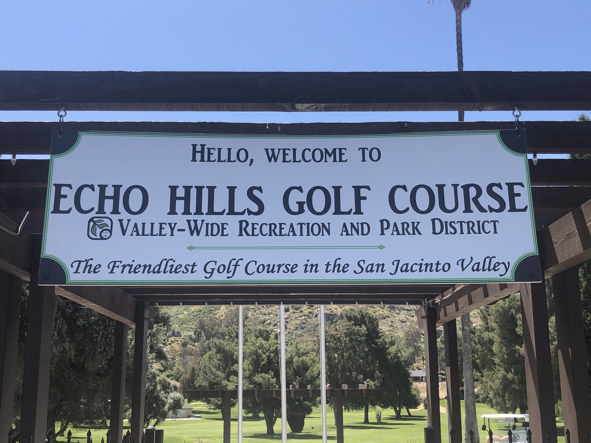 Valley-Wide Recreation and Park District has designated Nov. 11-18 as Veterans Appreciation Days at Echo Hills Golf Course in Hemet. Retired and active duty members of the military may play one free round of golf per day. To schedule a tee time, call 951-652-2203.  #IAmValleyWide