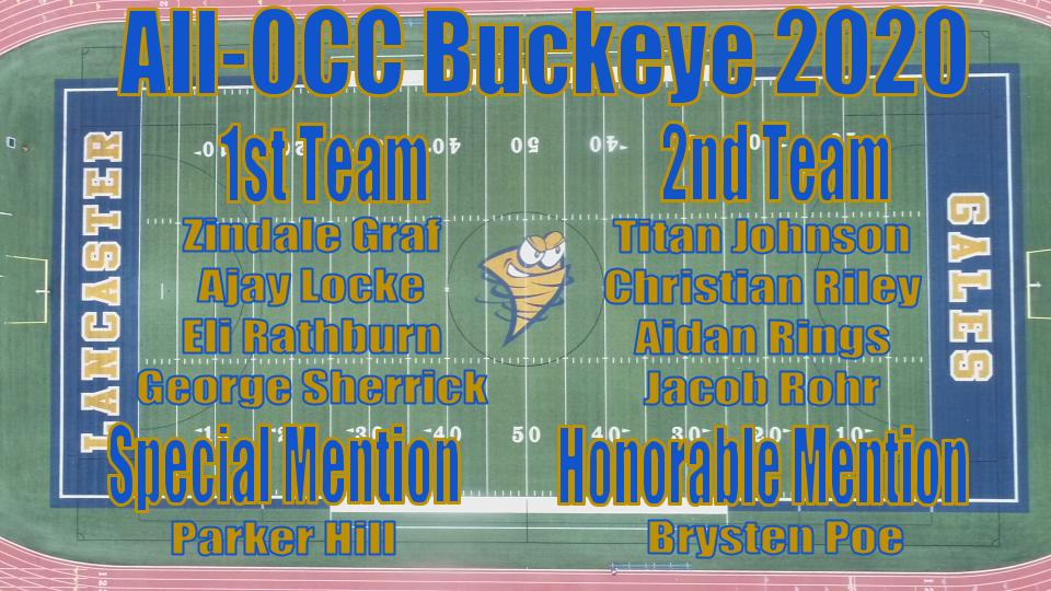 LCSMrPezo's tweet photo. Congratulations to the following for earning ALL-OCC Buckeye honors during the 2020 season!!!  Hard earned reward for a great group of young men!  @GalePride #LancasterFootball https://t.co/eXLe2R3Jub