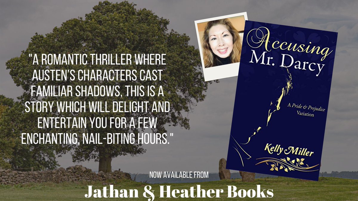 JathanHeather's tweet photo. Looking for a great #mystery? Check out @Kellyrei007's new #PrideandPrejudice variation, #AccusingMrDarcy. #Read the #review -->> https://t.co/9WA8N6DzV3 then #buy the #book -->> https://t.co/IpvdTWBnJo. #jathanandheatherbooks #kellymiller #romanticsuspense #thriller #romance https://t.co/JdNFTjnfiX