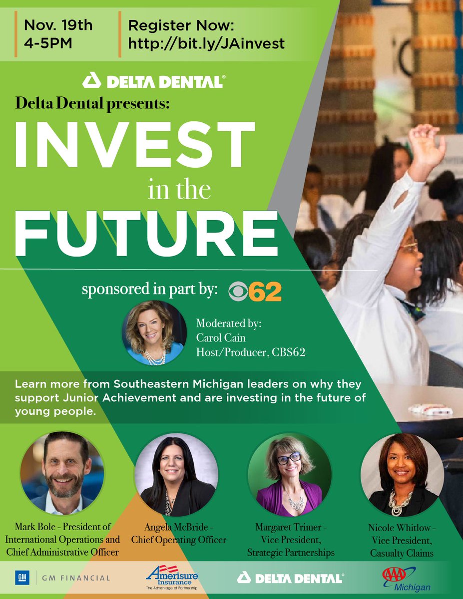 JAofMI's tweet photo. Join us November 19th to learn why leaders in Southeastern Michigan support Junior Achievement!
Learn More: https://t.co/12gNTOfJaW
#Future #JASEM #Detroit #Metrodetroit #education #financialliteracy https://t.co/S6n7mwQC6z