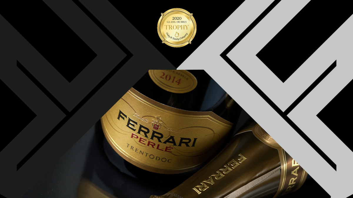 Our #FerrariPerlé 2014 has won the @GlassofBubbly 2020 #Trophy award in the Oaky &amp; Toasty category.
This is another important international prize in recognition of the great work behind each of our labels.