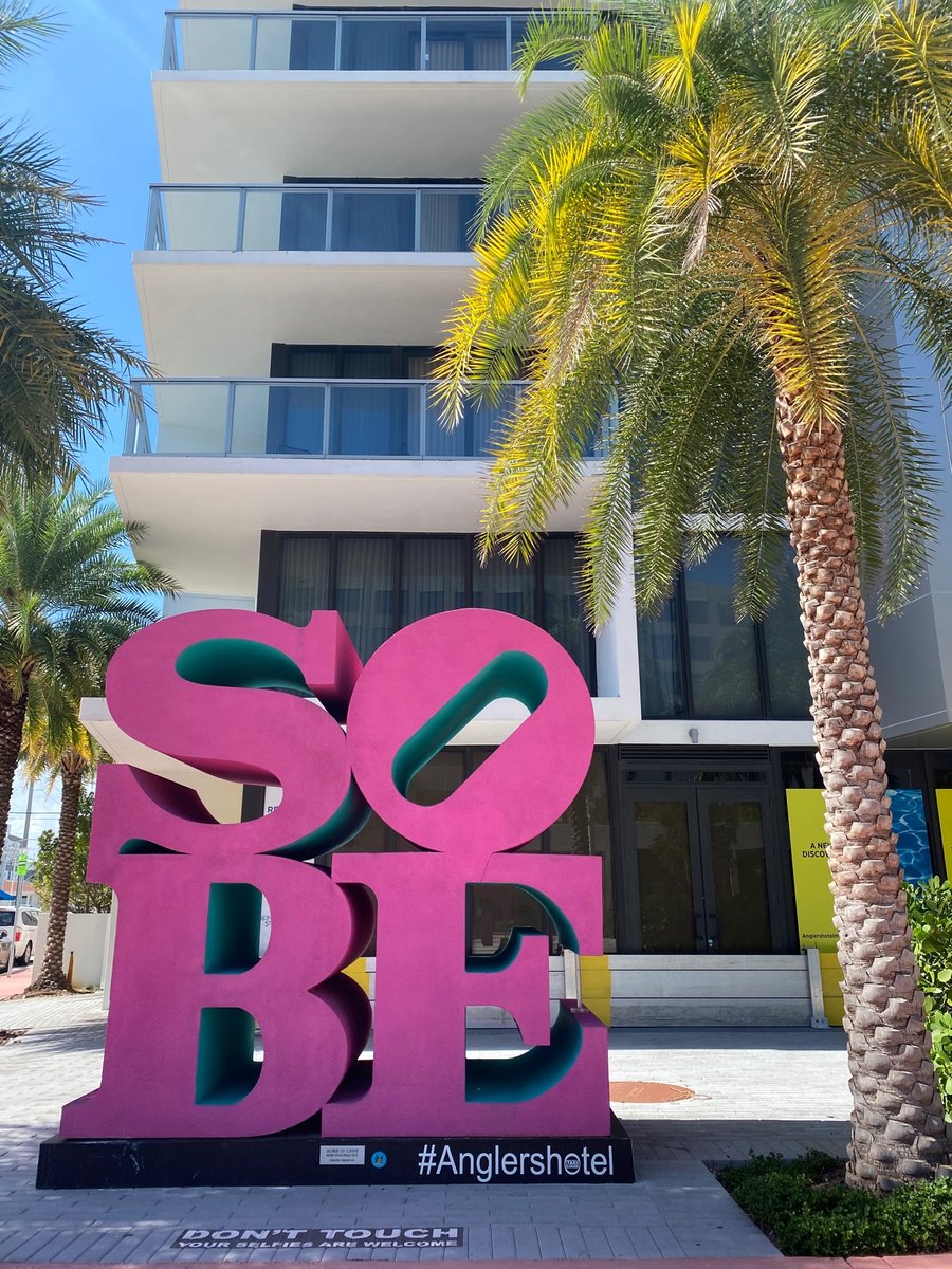 MiamiBeachWave's tweet photo. Have you gotten your selfie in front of the SOBE sign at @anglershotel ? 🤩📸⁠

What are you waiting for! Come on down to 660 Washington Avenue📍to get your #miamimoment picture 😎 don't forget to tag us! 

#miamibeach #miami #thingstodoinmiami https://t.co/TVXh1UXCbc