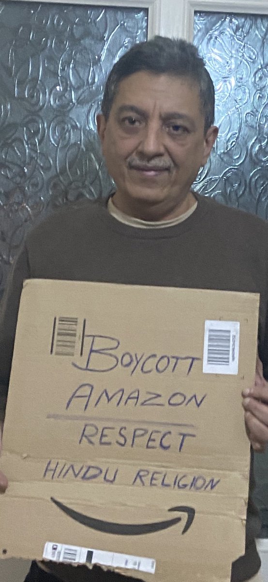 arifaajakia's tweet photo. Respect Hindu sentiments.
#BoycottAmazon https://t.co/7tLkvz3nSu