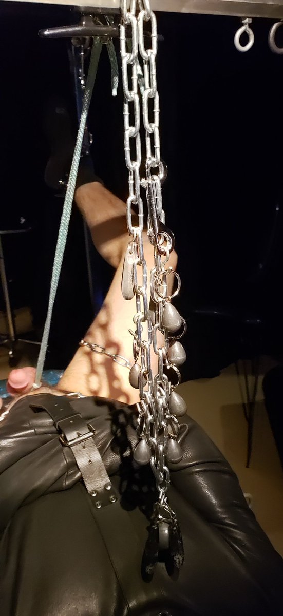chicagomistress's tweet photo. My version of rain chimes,lol just not for rain! ππ
After all this time when my creative side kicks in with something new ,I still get a kick! The challenge of doing same thing a new way is what makes my career still a thrill.
#cockweights #stldomme #creativebdsm #domme https://t.co/3rOWPw9HkO