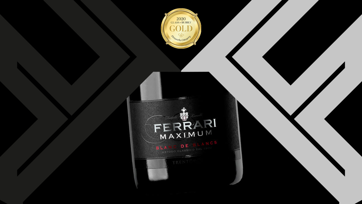 The #FerrariMaximum Blanc de Blancs has won the @GlassofBubbly 2020 #Gold award in the #Fireworks category. As the name of the category suggests, this is a prize in recognition of the explosion of flavors our fine label is able to generate.