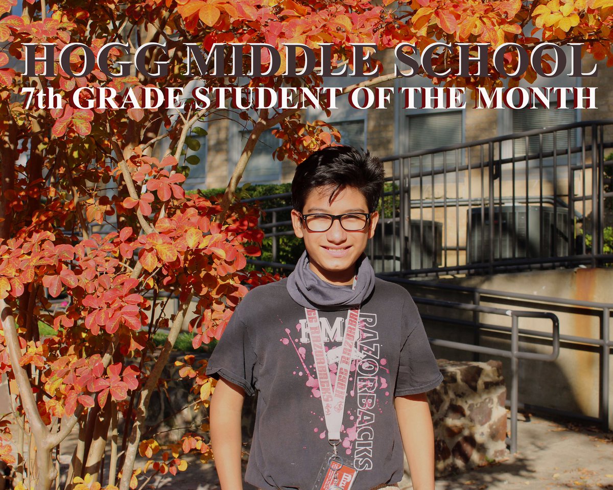 Hogg Middle School tweet media