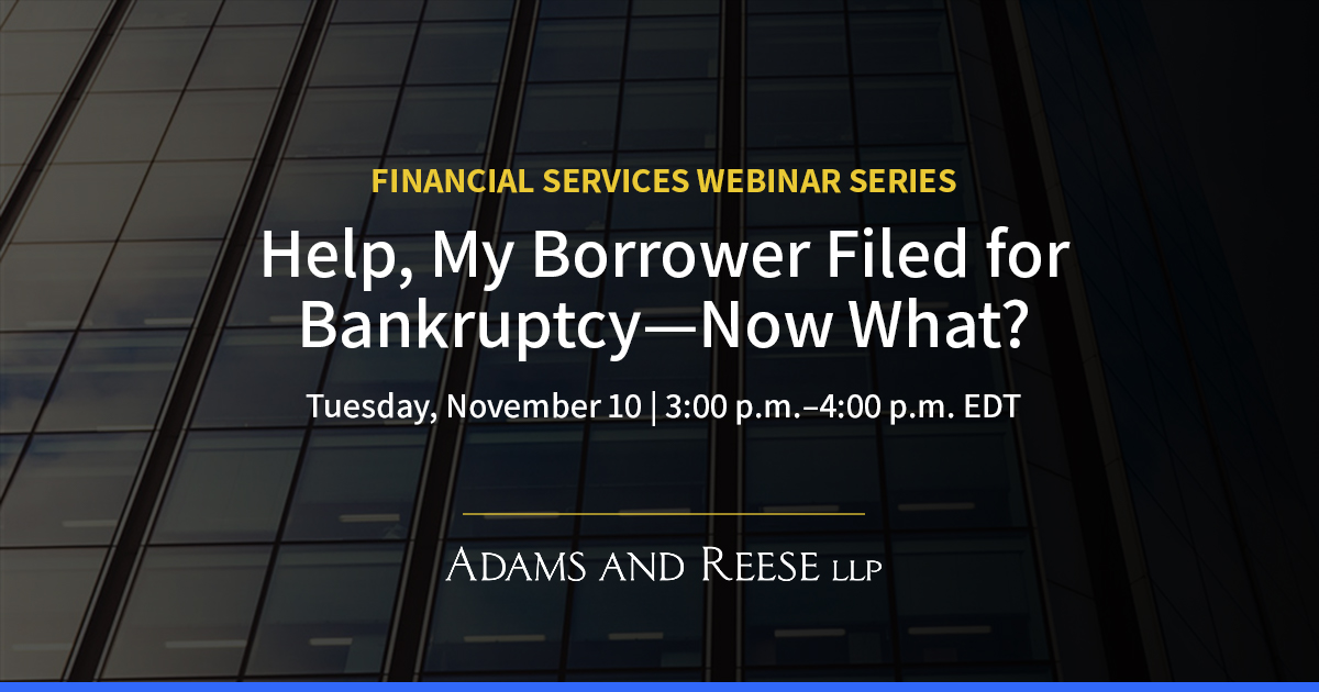 adamsandreese's tweet photo. 💻 As the pandemic continues, bankruptcies are expected to soar. Financial institutions must be prepared. Get answers to financial institutions' most-asked questions about bankruptcy topics: https://t.co/FcYAtwT6cF #bankruptcy #covid19 #banking #financialinstitutions #coronavirus https://t.co/W6IQnonpQY