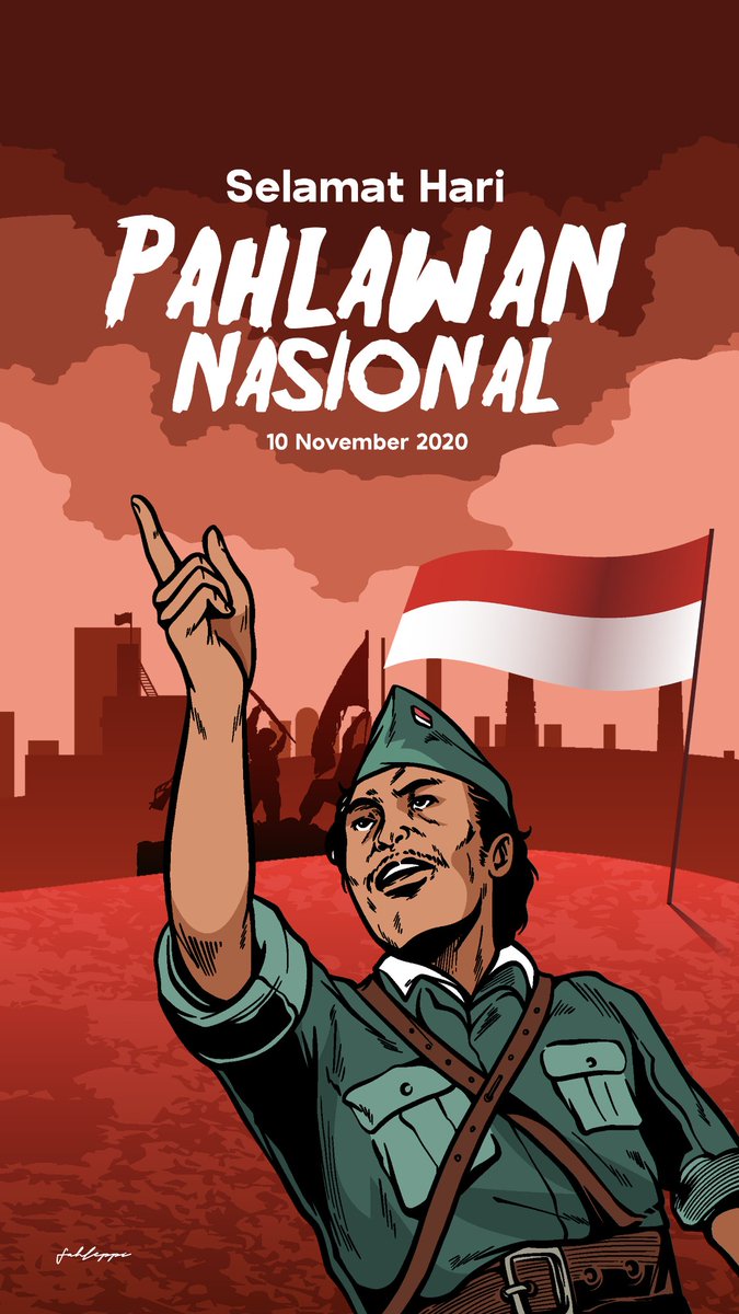 Fahleppi's tweet photo. Selamat Hari Pahlawan Nasional 10 November 2020🇮🇩
#HariPahlawan2020 #HariPahlawan https://t.co/65OwPfEYua