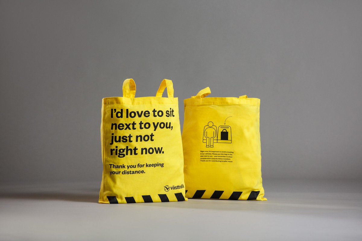 So they came up with a simple yet "Holy shit, that's brilliant" solution: a campaign called "No Douche Bags". The “No Douche bag” is a tote bag that comes in bright yellow and red with a stripped pattern that looks like barricade tape.