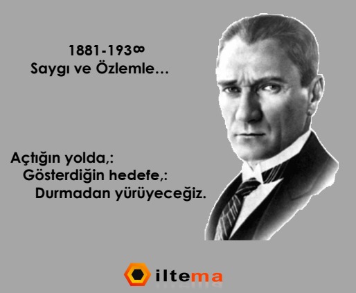 iltemaarge's tweet photo. Ulu Önder Gazi Mustafa Kemal Atatürk'ü ebediyete intikalinin 82. yılında saygı ve özlemle anıyoruz. #10Kasim https://t.co/DVR3IRTXS7