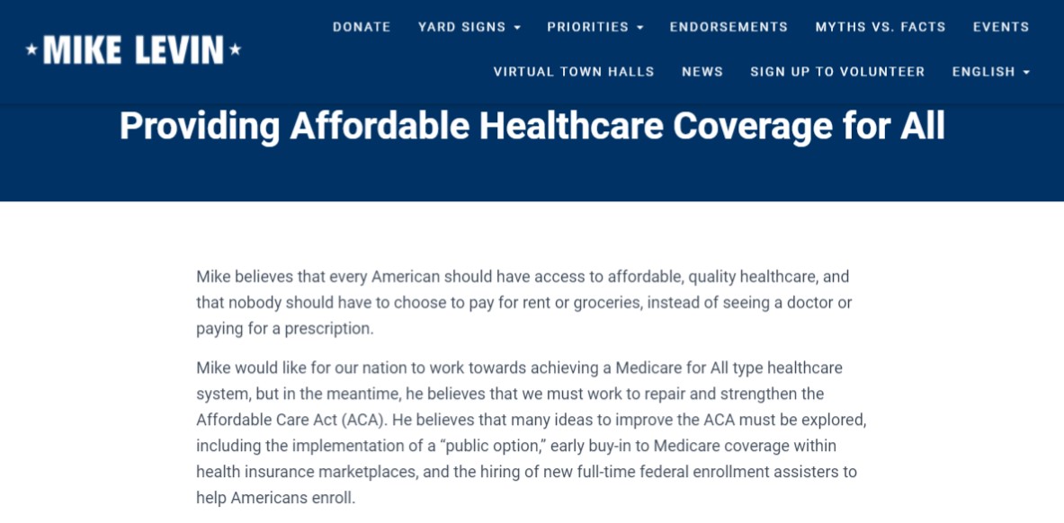 Remember when leftists excoriated any Dem who said they supported M4A in the future but thought strengthening the ACA was an immediate priority? Yeah, well now they’re out here claiming *that exact same position* = strong support for M4A.  