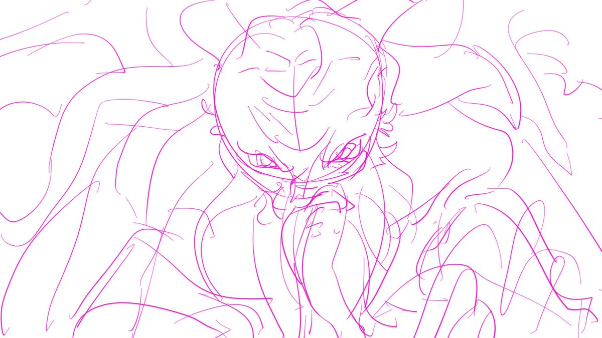 #皆さんラフと完成絵を見せてください
そこそこ頑張って描いててギャップがありそうなやつ何か探したらこれが…ああ!窓に!窓に! 