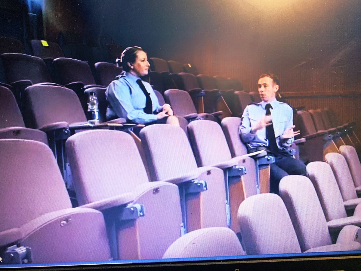 DclpaP's tweet photo. Sqn Ldr Tidbury & Sgt Salter from PATW recently presented at the CAS’ Leadership Conference. They discussed the Delivery of Phase 2 training in extraordinary times. IPSOC 3 took place during the first lockdown & was one of the first remote courses delivered for the RAF.#patw #raf https://t.co/PUPKTMtHXr