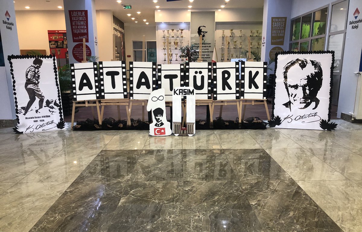 bahcesehir45's tweet photo. Ulu Önder Mustafa Kemal Atatürk'ü özlem, minnet ve saygıyla anıyoruz.. https://t.co/JUJdPVfAIM