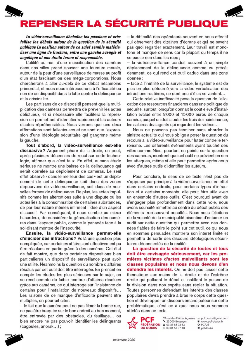 Repenser la sécurité publique ! 
facebook.com/69992918678505…