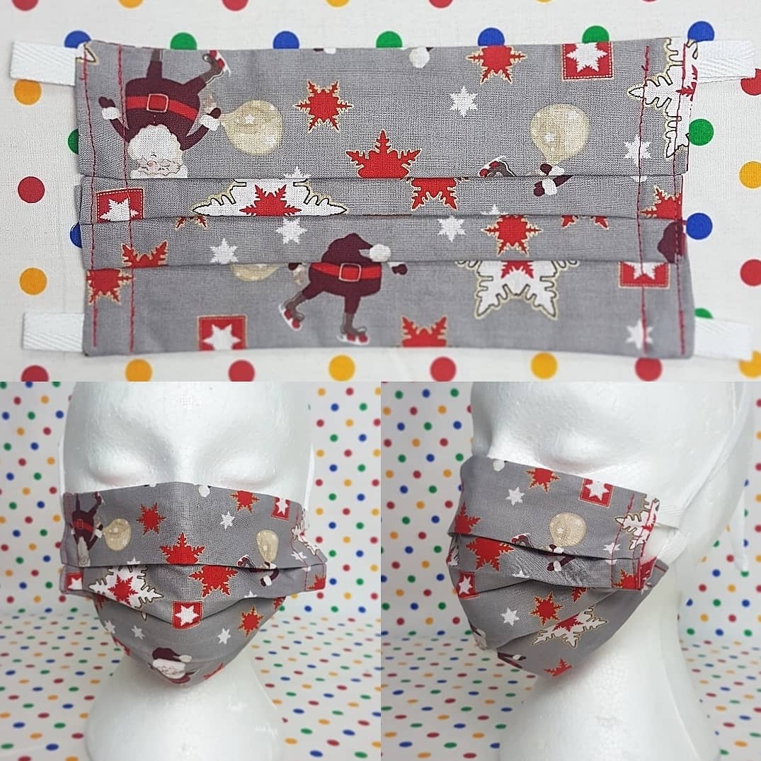polka_nerd's tweet photo. Christmas Facemasks now available on my Etsy! I've also taken this chance to reduce the price on my facemasks that use predesigned fabrics, so they are all now around $9 (depending on fastening choice).

https://t.co/m0fxAQcKhu

UK Delivery is FREE, and just $2 everywhere else! https://t.co/uB2ZpQtM7N
