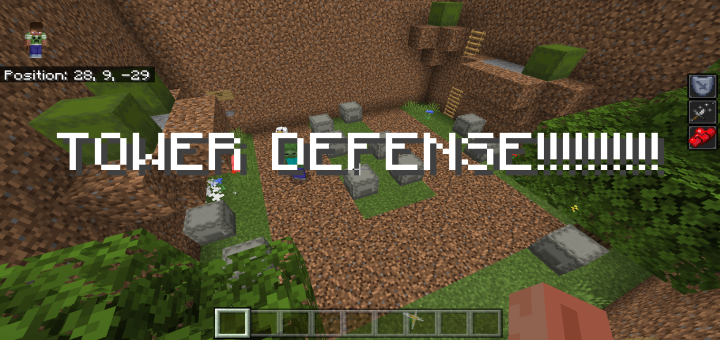 MCPEDL on X: Tower Defense Simulator in Minecraft - Map - https