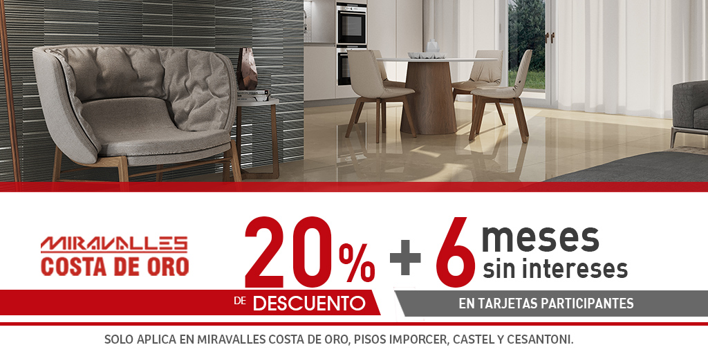 miravalles_'s tweet photo. ¡Tu Buen Fin llego!! 
No malgastes tu dinero en cosas innecesarias, mejor
¡Ven a Miravalles e invierte en tu hogar!
✅ 20% de descuento + 6 meses sin intereses en tarjetas participantes
Este 9  al 20 de noviembre, búscanos 
Miravalles Costa de Oro
https://t.co/TumGheFgXr https://t.co/wxumViDGLq