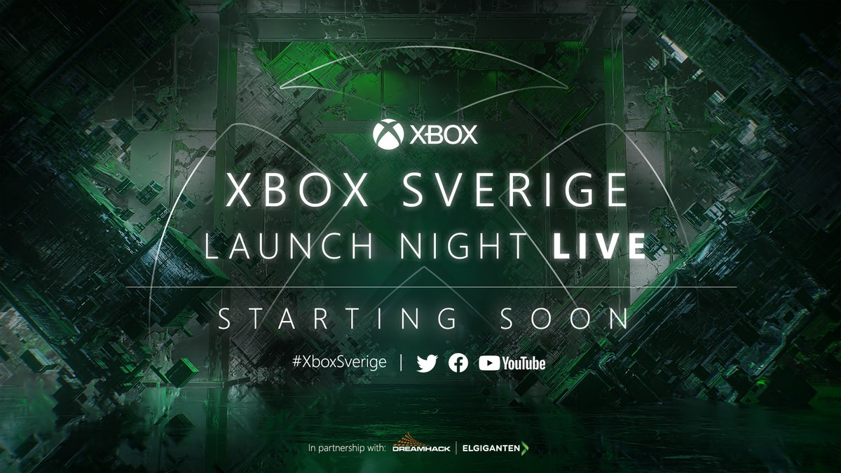 Evening plans? Sorted ✅

Celebrate the launch of the next generation of Xbox with us! You might even walk away with a big prize 😏

We go LIVE at 20:00 CET!
📺  dhk.gg/xboxselaunch

#XboxSverige #PowerYourDreams
