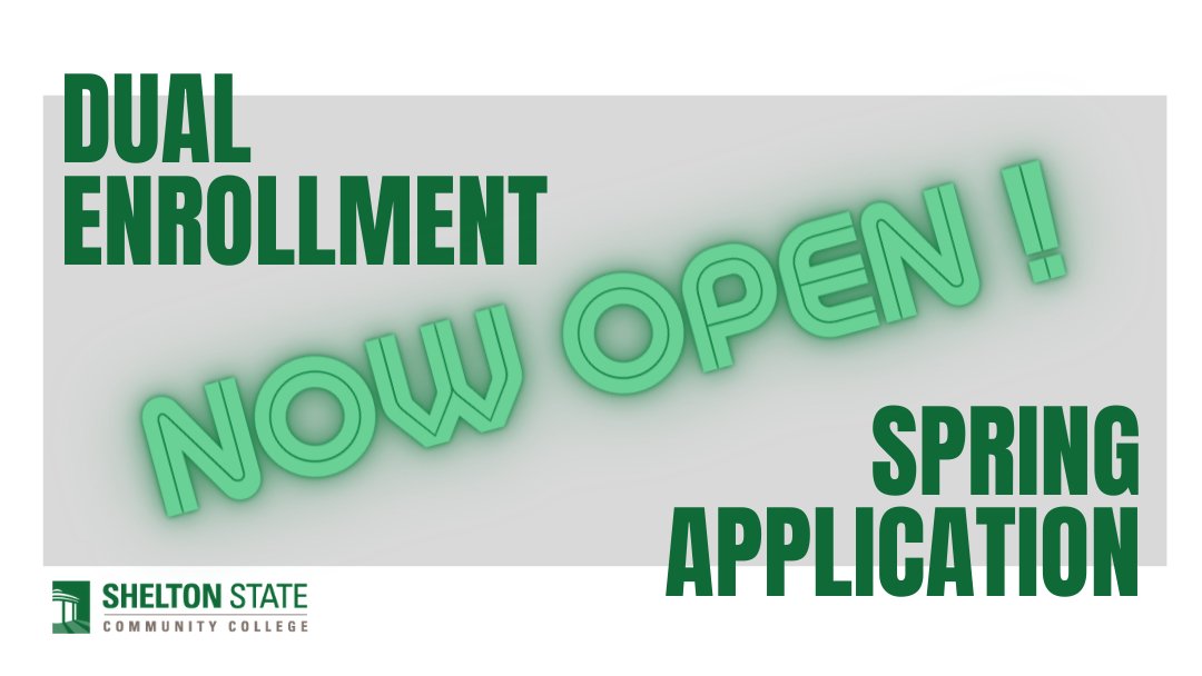 The spring Dual Enrollment Deadline is Friday, Nov. 13!  Learn more at ow.ly/at4E30rjex8.