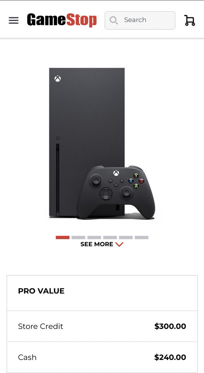 KevBeenWavy's tweet photo. Gamestop ain’t shit with the trade in values 😂 https://t.co/s6yJyQCQci