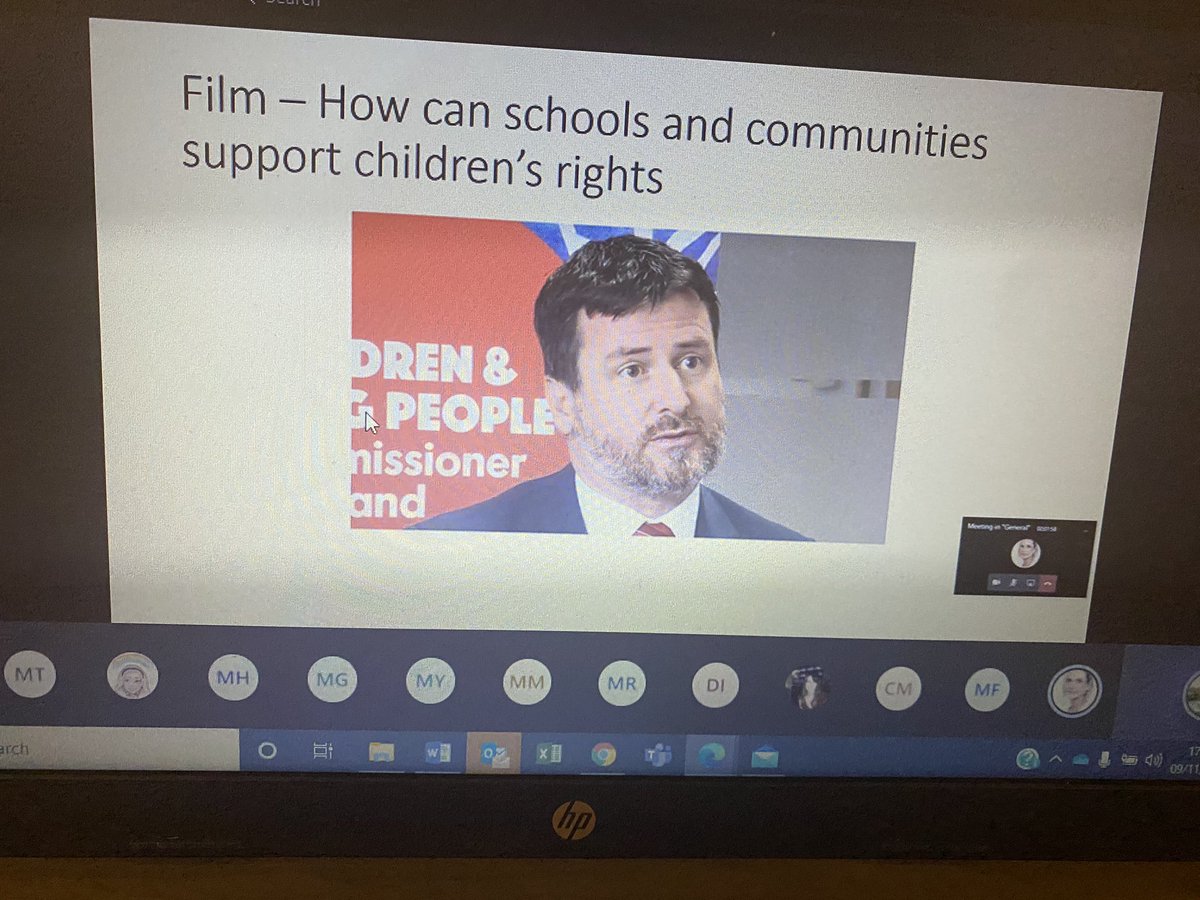 YLSSarahRobbo's tweet photo. Feel like I’m stalking you this week @Bruce_Adamson 😂

Attending the new schools version of the digital #RRCR children’s rights training before we start rolling out the youth work version. #ChildRights 

🌟Watch this space 🌟 https://t.co/i0BJLZv5zU