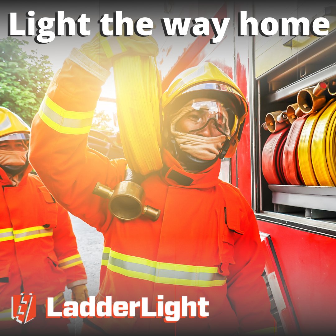 The #ladderlight was designed with firefighters in mind!
Find out more at buff.ly/2Jrk752
 #LadderLight #NeverLoseSight #FireFighters #FirstResponders #FireDepartment #KeepOurFireFightersSafe #FireHouse #Rescue #Danger #FireFighterTeam