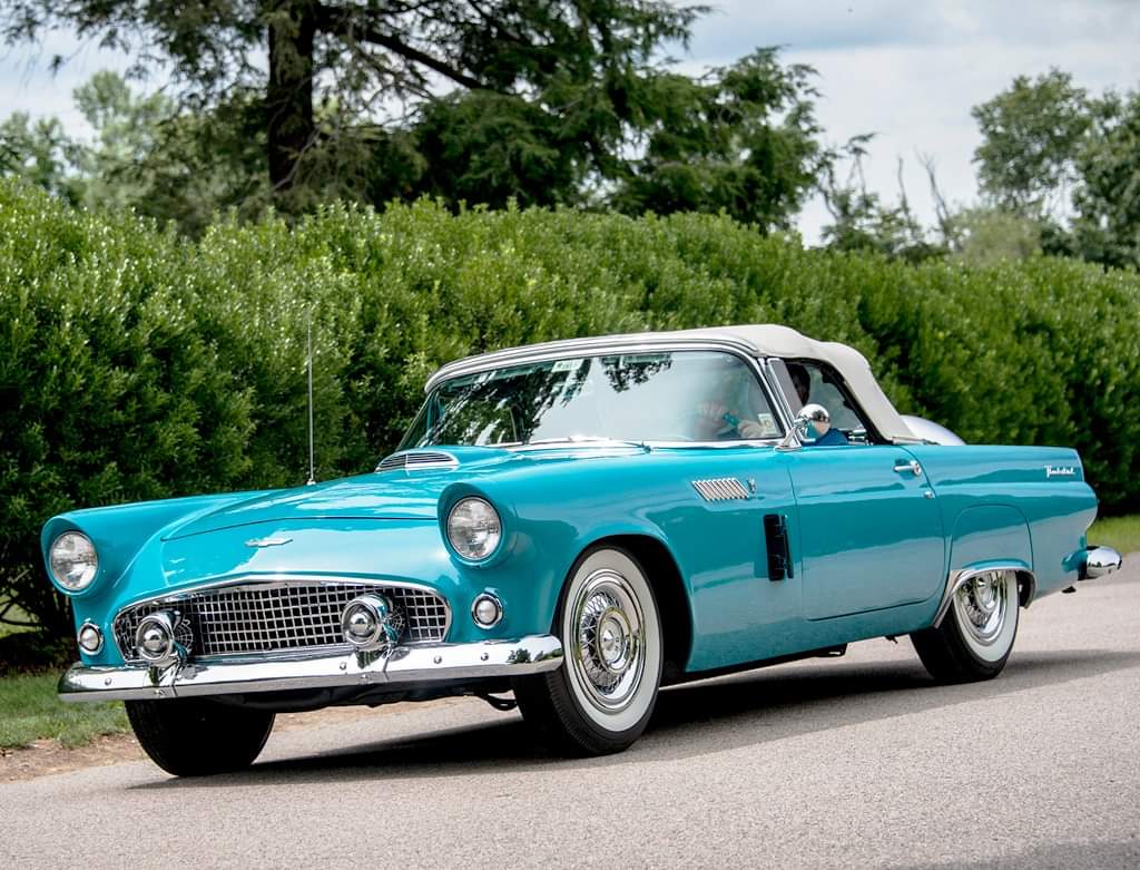 retroalbania's tweet photo. #OnThisDay 🚘65 vite më parë prezantohej versioni më i ri për kohën i Ford Thunderbird! 🤩🧐 E zeza klasike u shoqërua nga ngjyra të tjera për çdo stinë e kohë! 😉🌈
#OnThisDay #Retro #dpshtrr #collectioncars #fordthunderbird https://t.co/eku6Bkod0B
