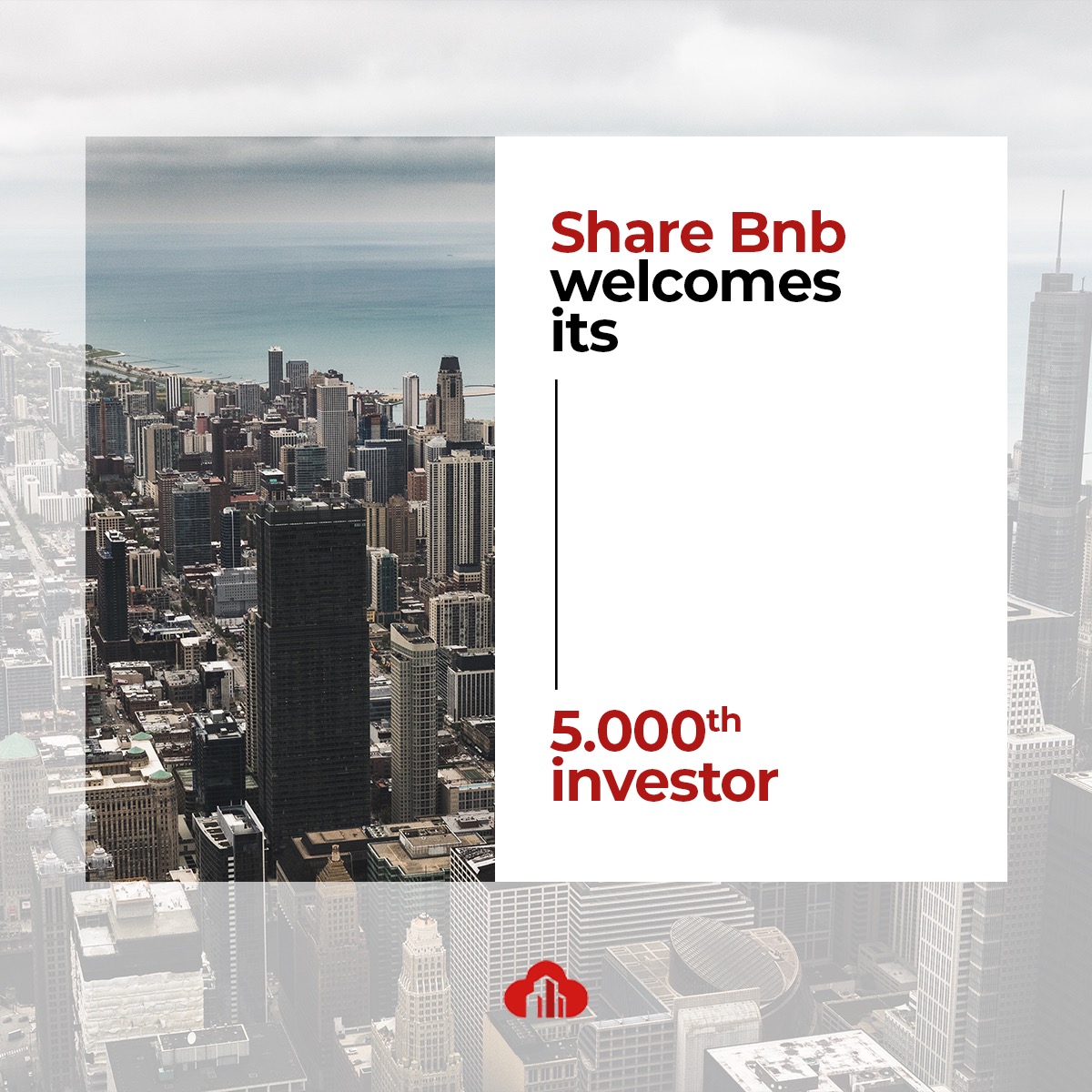 ShareBnB1's tweet photo. Great growth is ahead of us! Share-BnB can now welcome its 5,000th investor. Together we long for a long-term, cooperative future! Great things ahead! #propertysharing #sharebnb #RealEstate https://t.co/qSL1uB7Jnx
