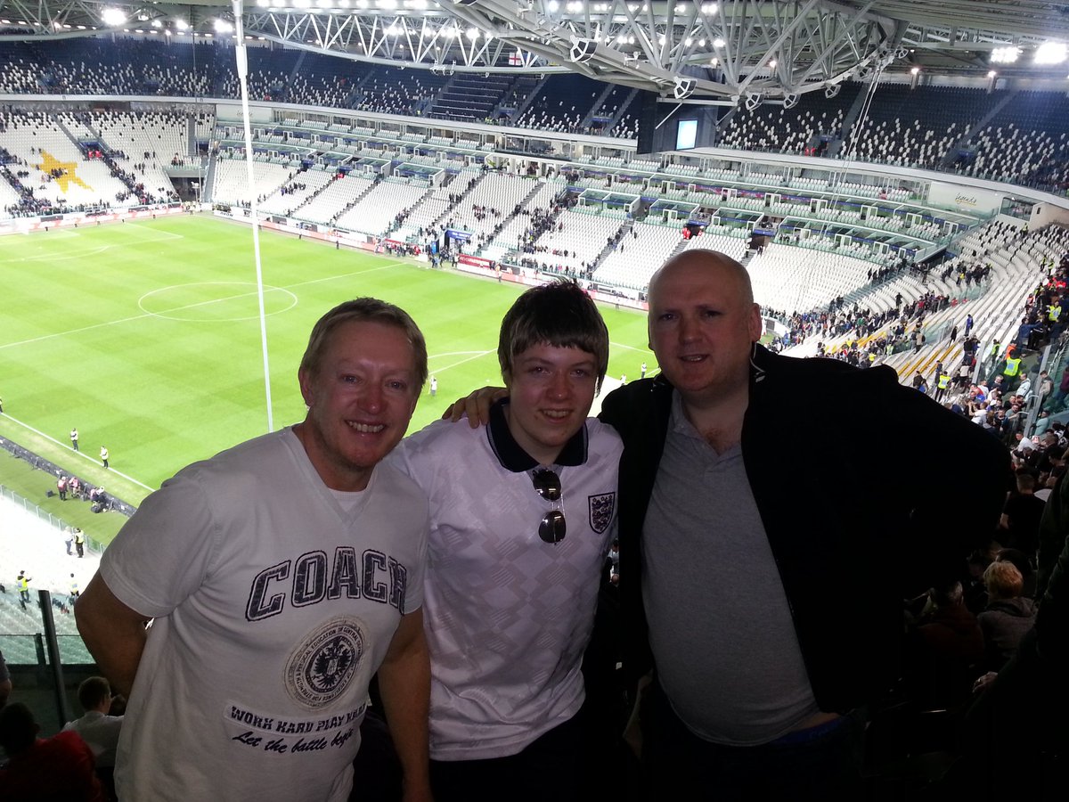 The game was decent for a friendly, 1-1 draw in Juve's new ground. Remembered more for that video of all of us flicking the V at the Mexican wave, rather than Andros Townsend's worldie. England unbeaten since the World Cup in Brazil. It's Coming Home.