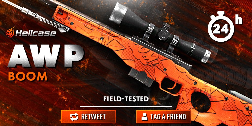 hellcase's tweet photo. Tag The Best Friend &amp; Like
🚀 Follow us
🔥 Retweet this post
😎 The last winner was @RapperFeri

#hellcase #csgo #csgoskin #csgoskins #csgoskinsgiveaway #csgocases #csgocase #hellcasegiveaway #csgoskinsfree #csgoskinsgiveaway https://t.co/Jr6deOyQ4H
