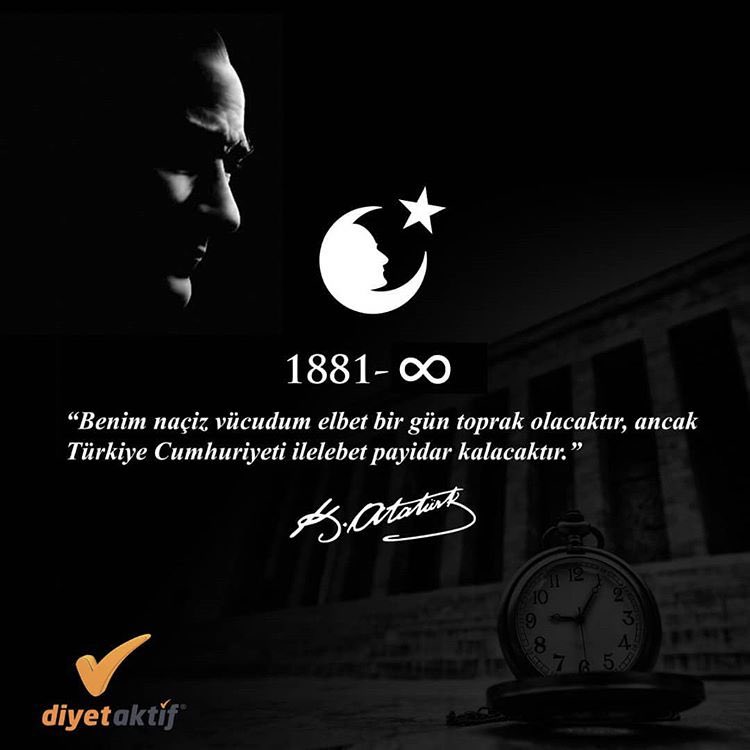 Ulu Önderimiz Mustafa Kemal Atatürk'ü sonsuza kadar özlemle, saygıyla, minnetle anıyor olacağız. Atamız her an kalbimizde 🖤
#mustafakemal #atatürk #mustafakemaltatürk #10kasım #10kasım1938