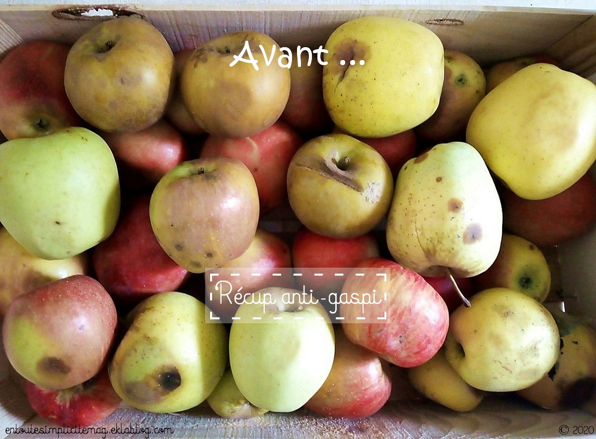 SimpliciteMAG's tweet image. 🍎Même des pommes destinées à la benne peuvent être valorisées. Il suffit de ne pas être rebuté par les taches marrons,bien trier et se mettre aux fourneaux.Après le tri on peut se régaler de compotes,tartes,pommes aux four,pommes à croquer🍏
#antigaspi #gaspillagealimentaire #zd